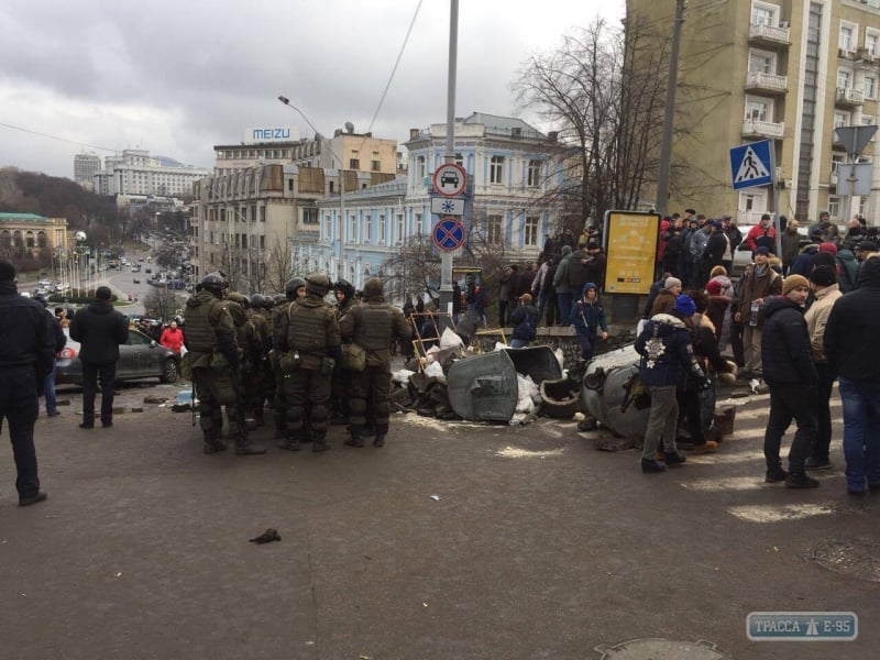 Сторонники Саакашвили отбили экс-главу Одессой области у силовиков