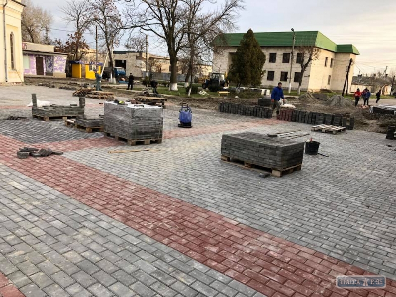 Реконструкция центральной площади завершается в Килие