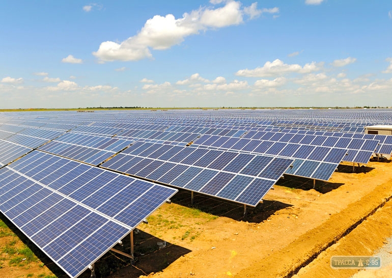 Производство солнечной энергии в Одесской области до 2021 года возрастет втрое