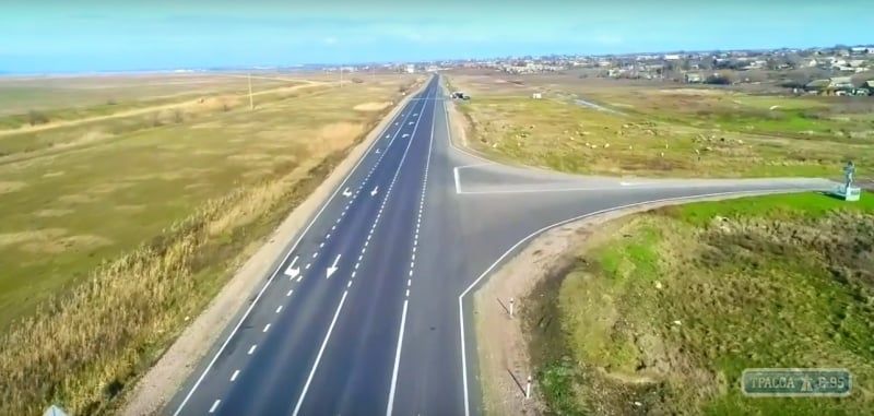 Облавтодор показал, как выглядит отремонтированная трасса Одесса -  Рени (видео)