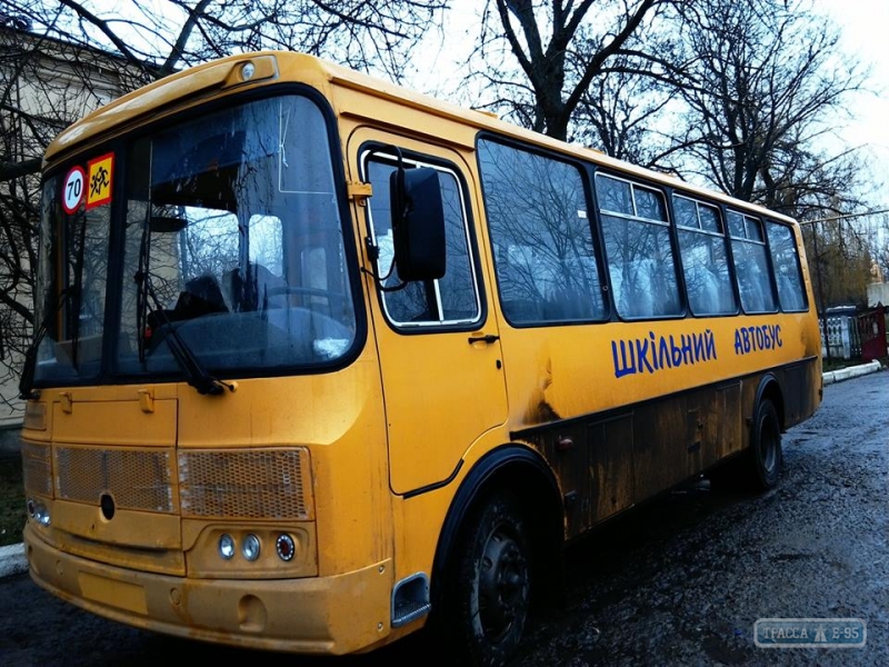 Гвоздавский сельсовет получил новый школьный автобус 