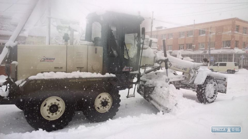 Коммунальщики Балты расчистили от снега более 400 улиц