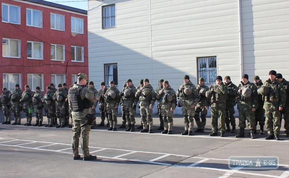 Сотрудники полиции Одесской области вновь отправились в зону АТО 