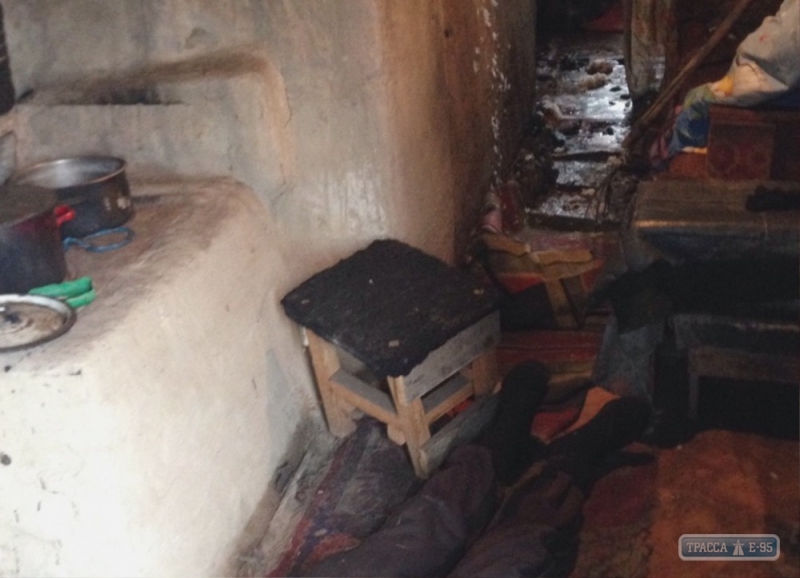 Человек погиб в результате бытового пожара в селе на Одесщине (фото)