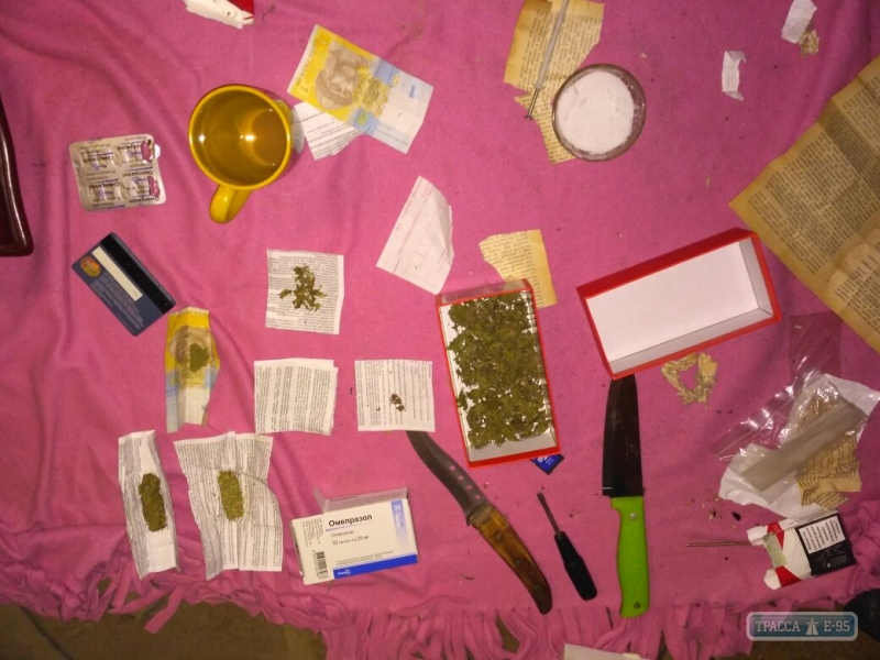Полицейские нашли наркотики и оружие у жителя Болграда