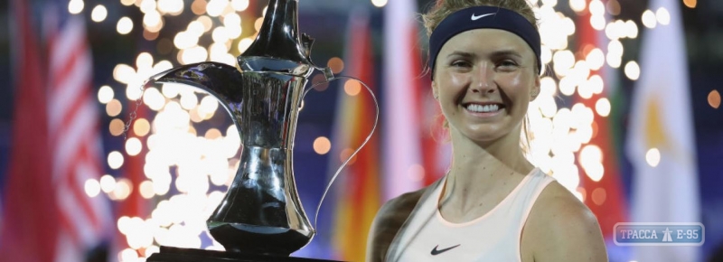Одесситка защитила титул чемпионки на престижном теннисном турнире в Дубае