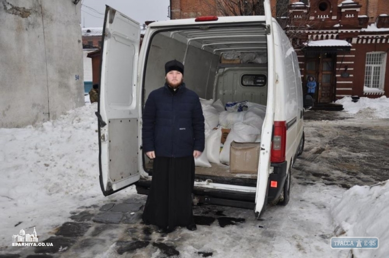 Одесская епархия поддержала продуктами задержанных, содержащихся в СИЗО