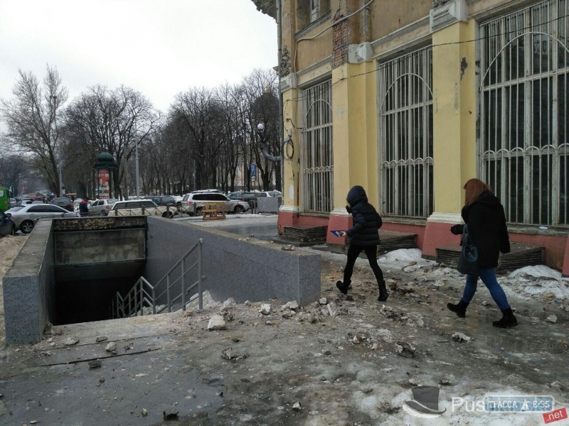 Элементы фасада дома Либмана обрушились в центре Одессе