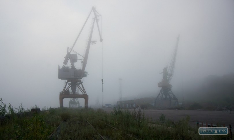 Порты Одесского региона ограничили свою деятельность из-за тумана