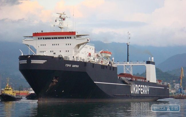 «УЗ» планирует завершить ремонт парома «Герои Шипки», который полтора года стоит в Черноморске