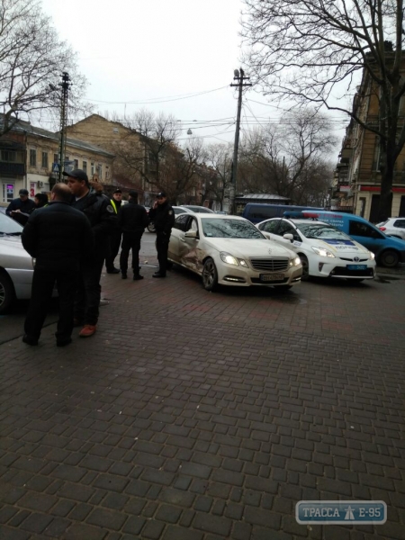 Утреннее ДТП в центре Одессы: на Базарной 