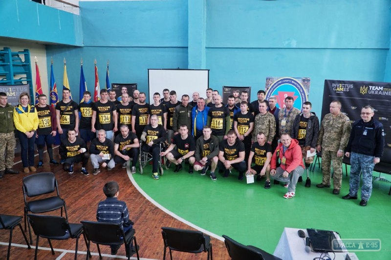 Ветераны АТО прошли тестирование в Одессе для участия в Играх Непокоренных