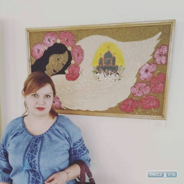 Учительница сельской школы из Одесской области представила свое творчество на Всеукраинской выставке