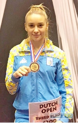 Одесская каратистка завоевала бронзу на престижном турнире в Нидерландах