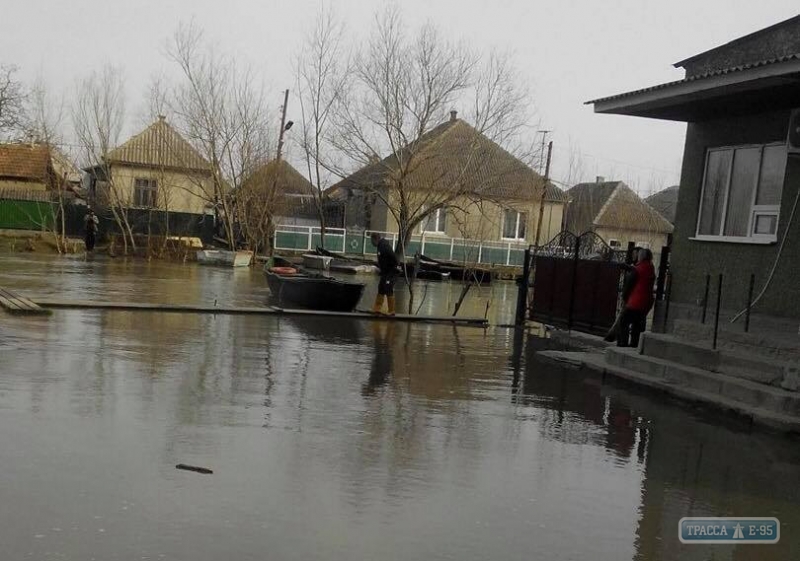 Дунай подтопил уже треть улиц города Вилково на юге Одесщины