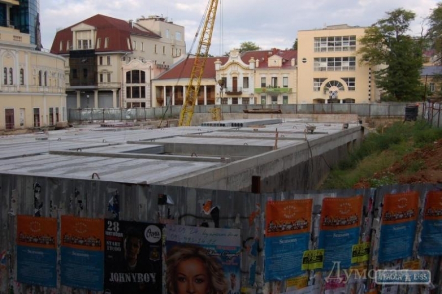 Греческая площадь в Одессе может превратиться в пруд 