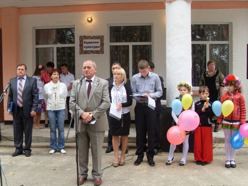 Сельский Дом культуры в Балтском районе Одесской области открыл свои двери после капремонта