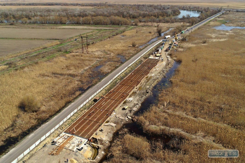 Ремонт моста на автотрассе Одесса-Рени завершен на 80% – облгосадминистрация