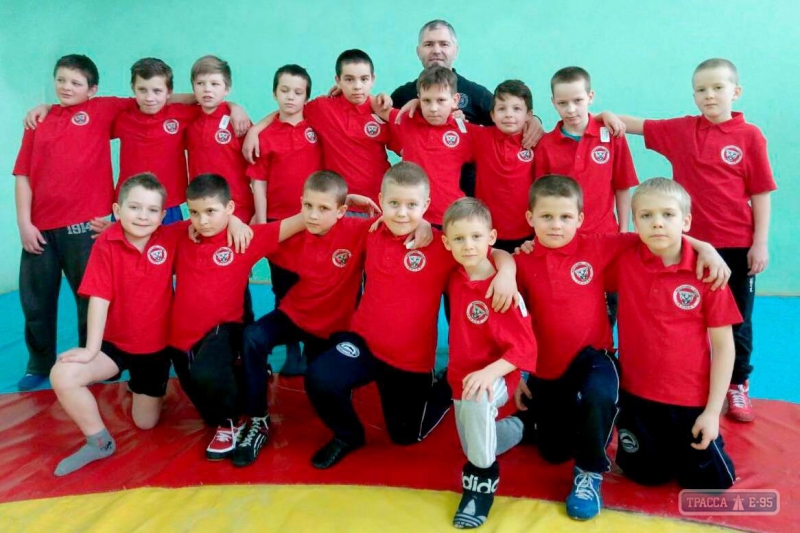 Бюджетное отделение вольной борьбы открылось в спортшколе в Лиманском районе Одесщины