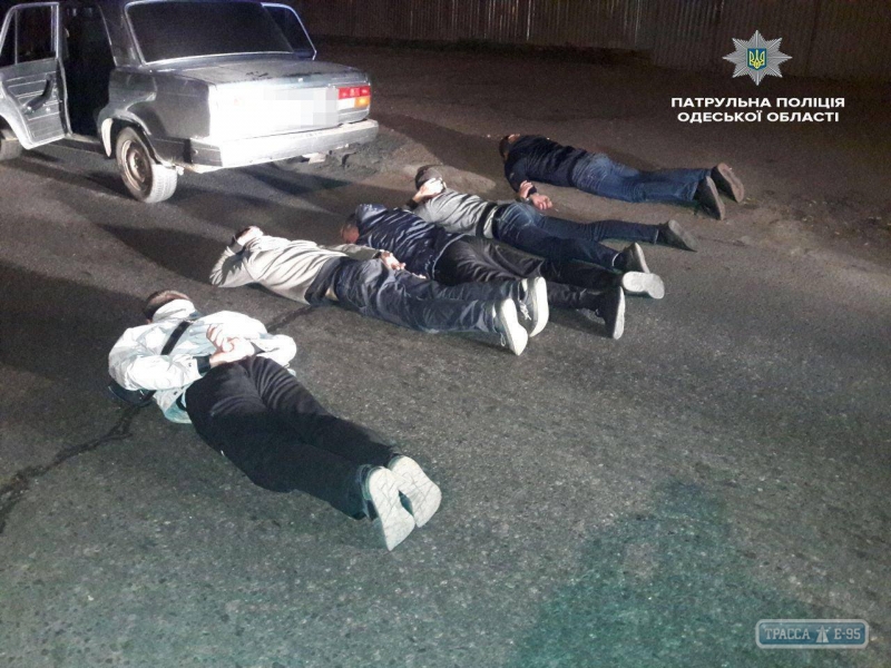 Одесские патрульные задержали грабителей по горячим следам