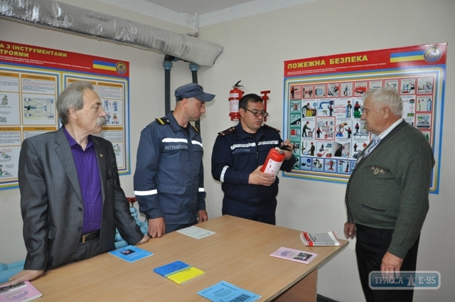 Первый и пока единственный класс по изучению пожарной безопасности открылся в Болградском районе