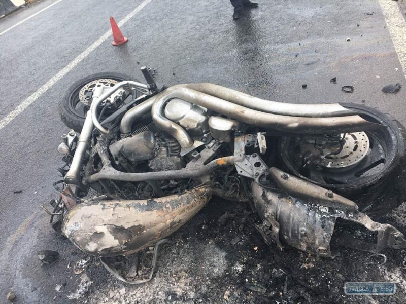 Мотоциклист погиб на трассе Одесса-Рени
