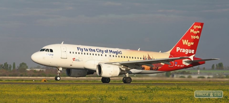 Чешская авиакомпания возобновила выполнение регулярных полетов из Праги в Одессу