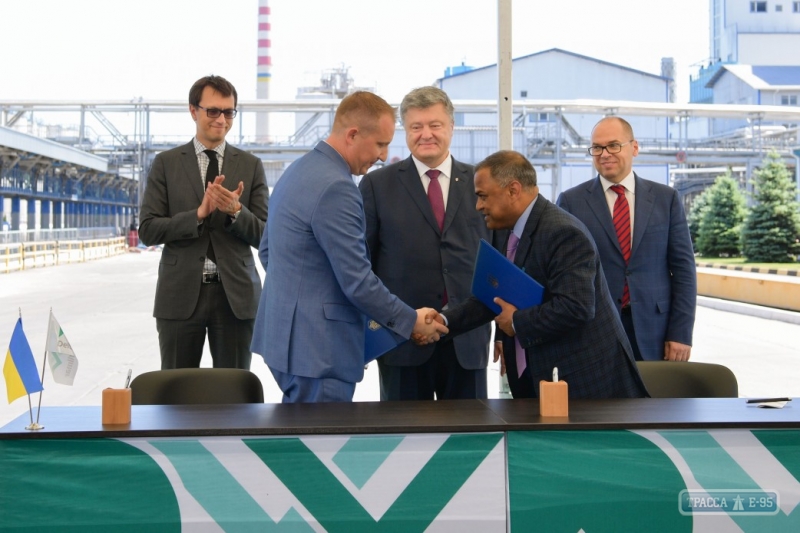 АМПУ и «Дельта Вилмар» в присутствии Президента подписали меморандум об инвестпроекте в Южном