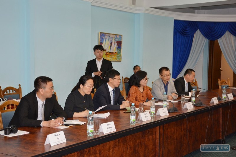 Одесский регион намерен сотрудничать с китайской провинцией в целом ряде отраслей
