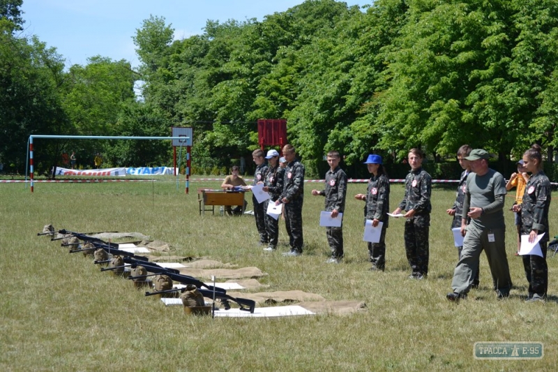 Команда Арцизского района Одесщины впервые выиграла областной тур военно-патриотической игры «Сокол»