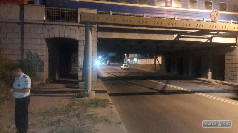 Одесситка упала с железнодорожного моста, но выжила