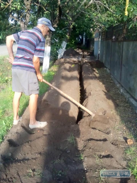 Около 70 семей в селе на юге Одесской области подключились к новому водопроводу