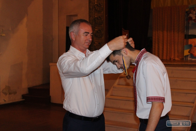 Выпускники школ Ивановского района Одесщины получили три медали