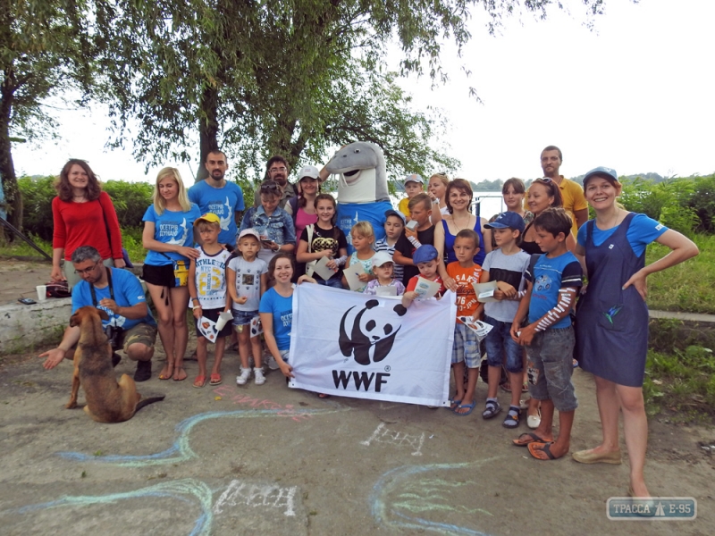 Всемирный фонд природы WWF показал маленьким жителям Вилково 