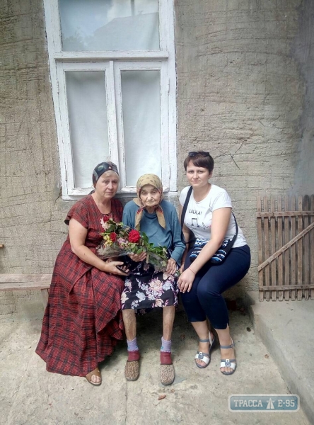 Жительница села на юге Одесской области отметила 90-летний юбилей