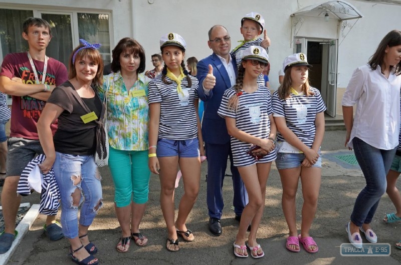 Дети из прифронтовой зоны провели десятидневный отдых в Одесской области (фото)