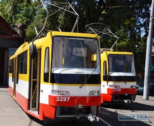 Еще два новых трамвая выйдут на маршруты в Одессе