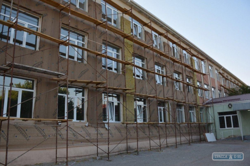 Масштабная реконструкция школы проходит в Лиманском районе Одесской области