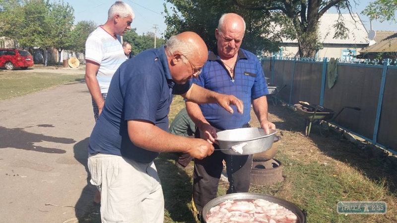 Жители села на юге Одесщины отметили курбаном День Успения Пресвятой Богородицы