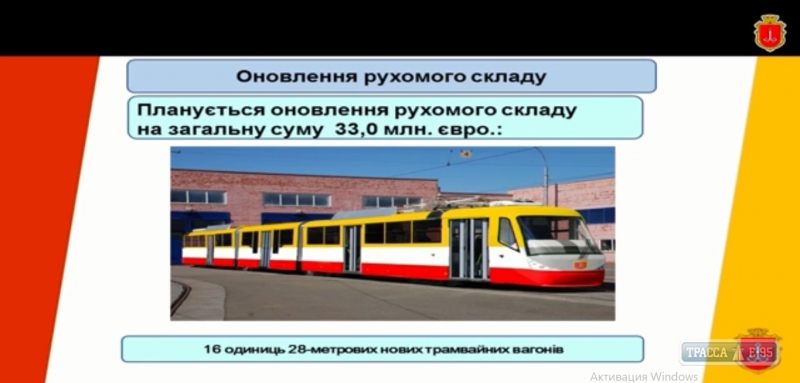«Одессгорэлектротранс» хочет взять кредит на покупку длинных многосекционных трамваев