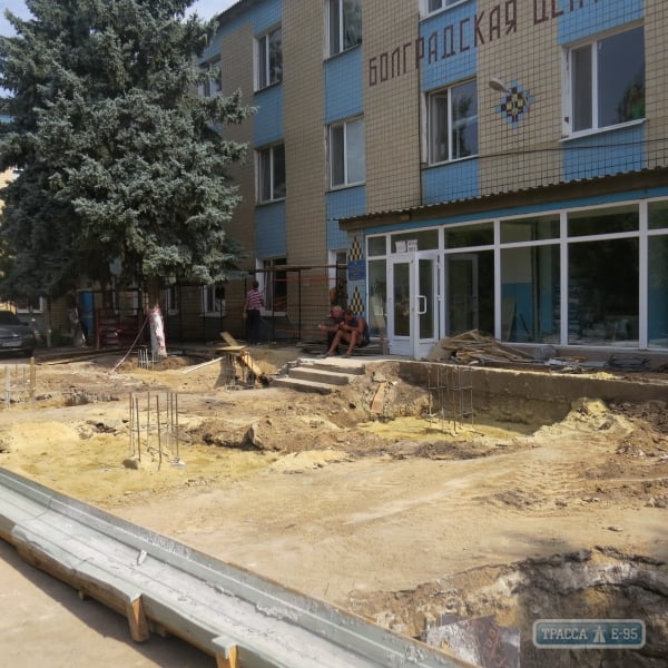Болградская райбольница реконструирует приемное отделение