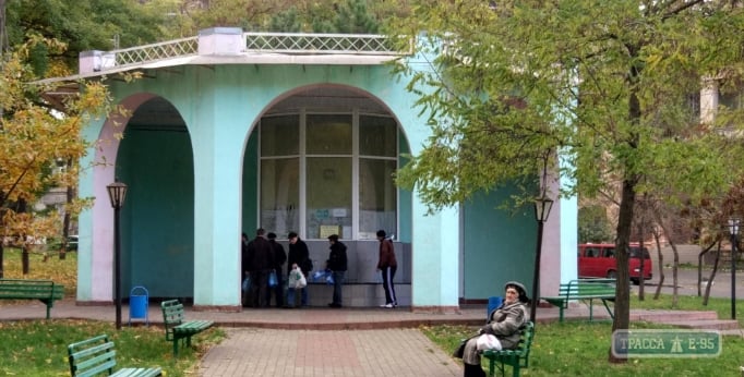 Бювет на Одесской Молдаванке закрылся на ремонт