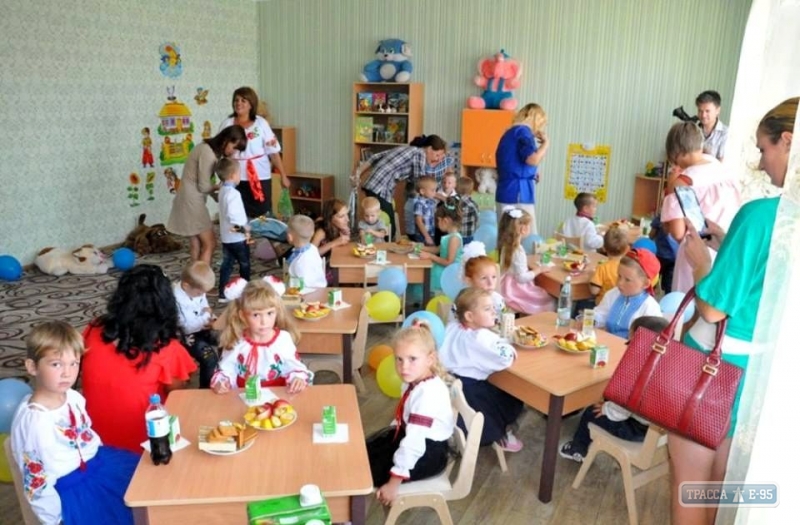 Новый детский сад открыт в Березовском районе Одесщины