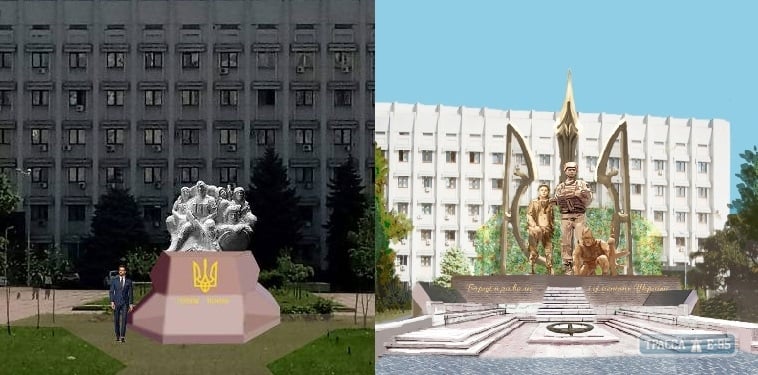 Власти Одессы просят горожан помочь с выбором проекта Мемориала воинам АТО