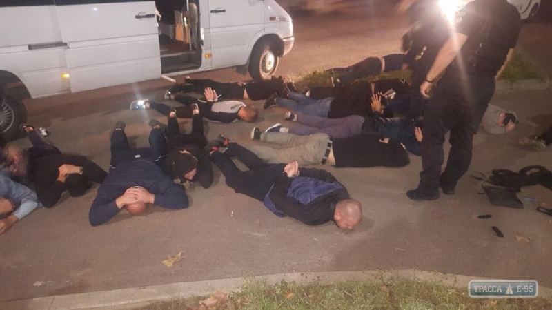 Полиция задержала группу мужчин, обстрелявших 