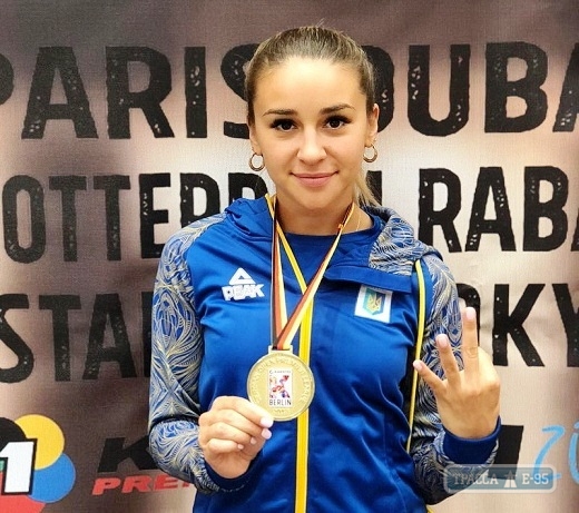 Одесская спортсменка выиграла престижный турнир по карате