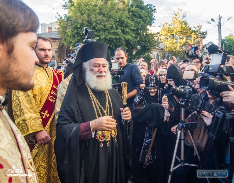 Патриарх Всея Африки Феодор прибыл в Одессу и выступил против единой поместной церкви