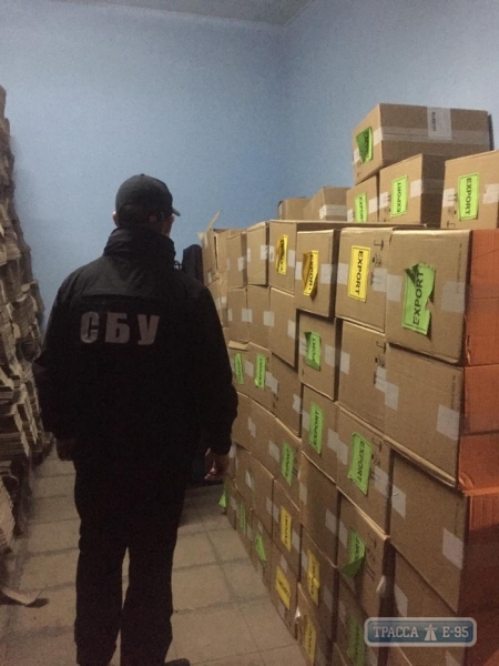 СБУ перехватила в Одесской области крупную контрабанду сигарет из Приднестровья
