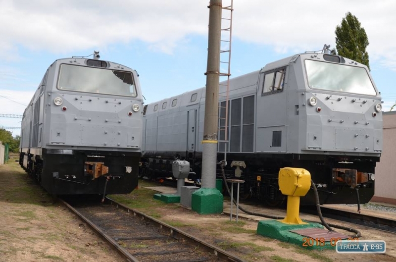 Третья партия американских локомотивов от General Electric прибыла в морской порт Черноморск