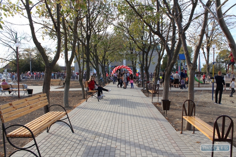 На юге Одесской области открыт новый парк, сооруженный по методу 